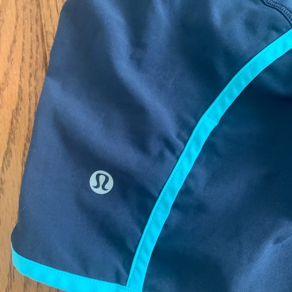 Navy Lululemon Running Shorts - Picture 5 of 5